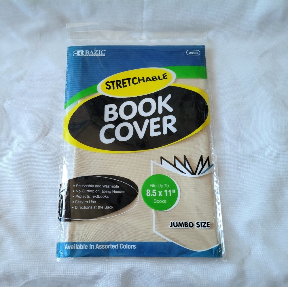 Jumbo Book Cover (8.5 in x 11 in)